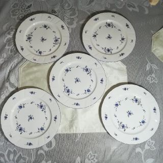 ノリタケ(Noritake)のノリタケ　クラフトーン　中皿　23cm　5枚(食器)