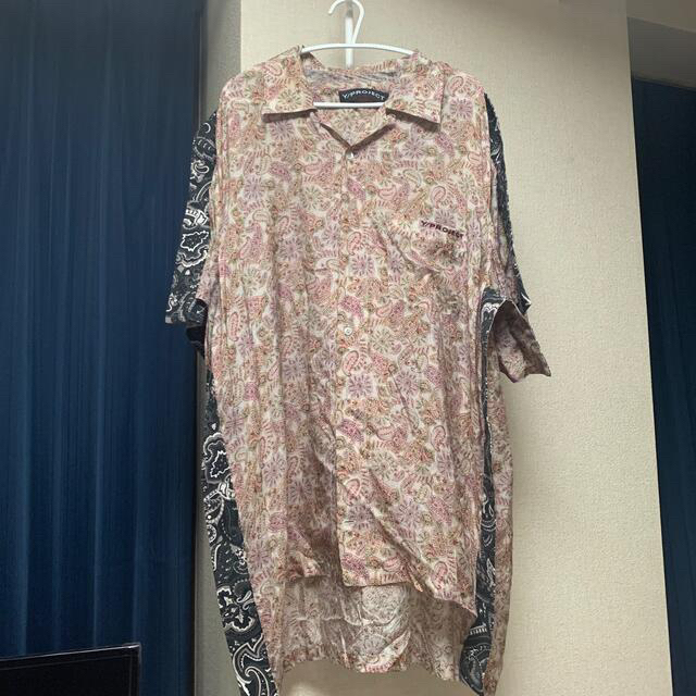 y/project 19ss oversize silk shirtのサムネイル