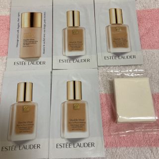 エスティローダー(Estee Lauder)のエスティーローダー リキッドファンデ　化粧下地　パフ(サンプル/トライアルキット)