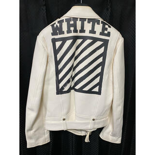 オフホワイト ライダースジャケット(メンズ)の通販 32点 | OFF-WHITEの 