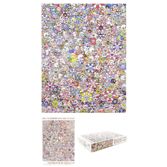 4個セット 村上隆 ジグソーパズル SKULLS & FLOWERS - matheverything.com