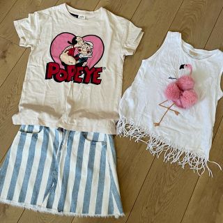 ザラキッズ(ZARA KIDS)のZARA  ザラ　キッズ　128  まとめ売り　セット　Gap(その他)