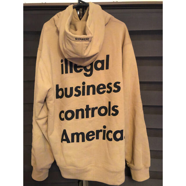 キムタク着Supreme lllegal Business Hooded XL