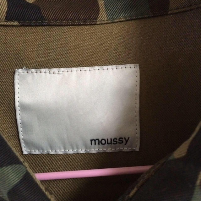 moussy(マウジー)のマウジー/ミリタリーシャツ新品未使用 レディースのトップス(シャツ/ブラウス(長袖/七分))の商品写真