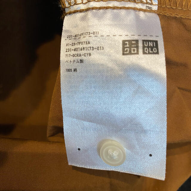 UNIQLO(ユニクロ)のUNIQLO モックブラウス レディースのトップス(シャツ/ブラウス(長袖/七分))の商品写真