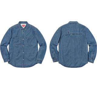 シュプリーム(Supreme)の新品 L Supreme Sherpa Lined Denim Shirt(シャツ)