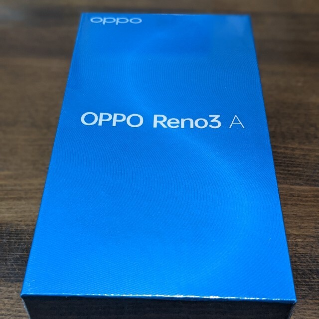 新品納品書付き　OPPO　Reno3A white　シムフリースマホ 1