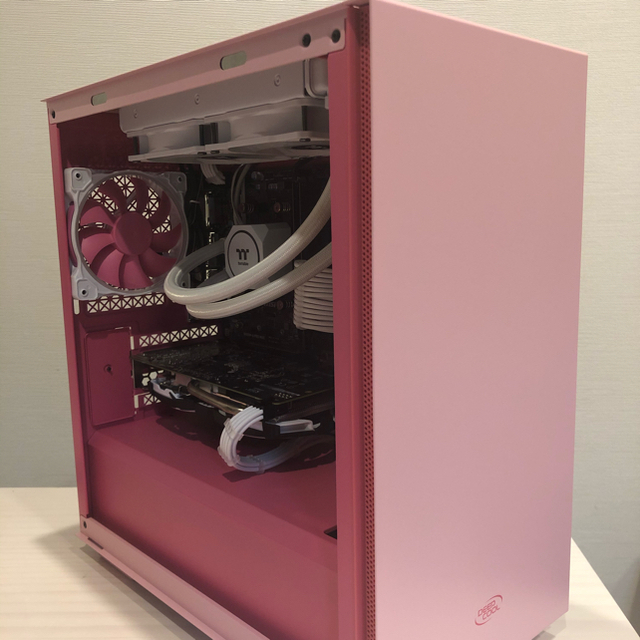 ピンク　かわいいゲーミングPC等　作成見積もり