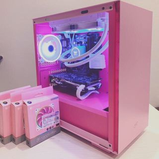 ピンク かわいいゲーミングPC等 作成見積もりの通販 by SHIN's