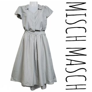 ミッシュマッシュ(MISCH MASCH)のMISCH MASCH スキッパーシャツ フレアスカート セットアップ(シャツ/ブラウス(半袖/袖なし))