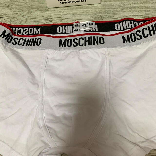 MOSCHINO(モスキーノ)のモスキーノ、ボクサーパンツ2枚セット、サイズL メンズのアンダーウェア(ボクサーパンツ)の商品写真