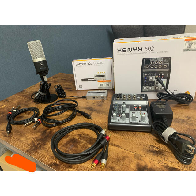 Behringer(ベリンガー) アナログミキサー XENYX502 楽器のDTM/DAW(オーディオインターフェイス)の商品写真