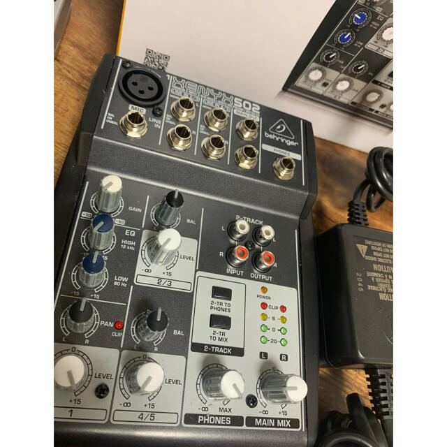 Behringer(ベリンガー) アナログミキサー XENYX502 楽器のDTM/DAW(オーディオインターフェイス)の商品写真