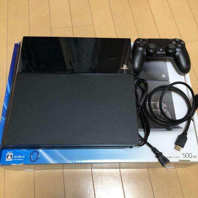新素材新作 でぃあ！PS4本体 - PlayStation4 500GB BLACK JET CUH-1100A 家庭用ゲーム機本体