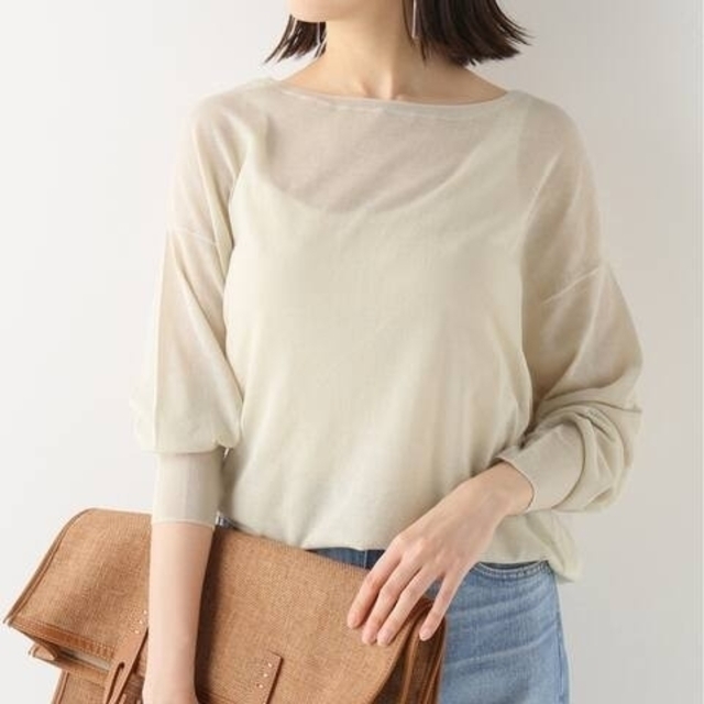 IENA - IENA シアーボートネックプルオーバーの通販 by おのま's shop ...