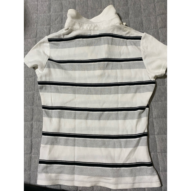 Courreges(クレージュ)のクレージュ　courreges  トップス　ポロシャツ　半袖 レディースのトップス(Tシャツ(半袖/袖なし))の商品写真