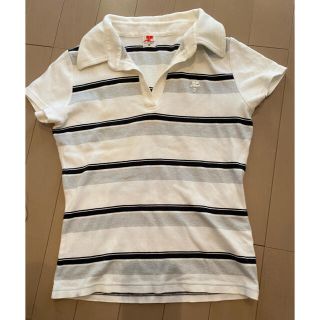 クレージュ(Courreges)のクレージュ　courreges  トップス　ポロシャツ　半袖(Tシャツ(半袖/袖なし))