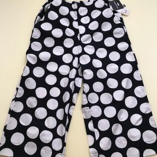 マリメッコ(marimekko)のマリメッコ　ユニクロ　ワイドクロップドパンツ(カジュアルパンツ)