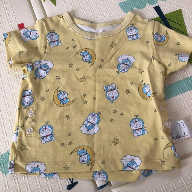 UNIQLO(ユニクロ)のドラえもん　パジャマ　80 キッズ/ベビー/マタニティのキッズ服女の子用(90cm~)(パジャマ)の商品写真