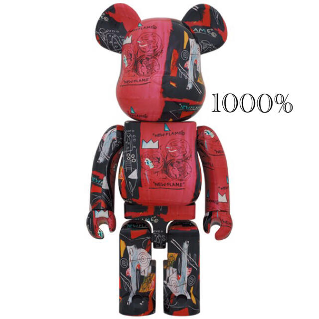 BE@RBRICK Andy Warhol  BASQUIAT #1 1000％