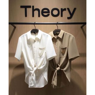 セオリー(theory)のTheory 20ss 五分袖ブラウス(シャツ/ブラウス(半袖/袖なし))