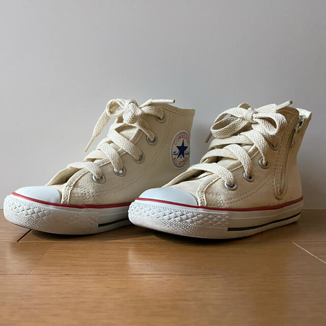 CONVERSE(コンバース)のCONVERSE CHILD ALL STAR  ホワイト（生成） キッズ/ベビー/マタニティのキッズ靴/シューズ(15cm~)(スニーカー)の商品写真