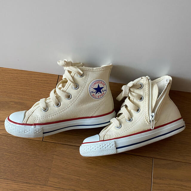 CONVERSE(コンバース)のCONVERSE CHILD ALL STAR  ホワイト（生成） キッズ/ベビー/マタニティのキッズ靴/シューズ(15cm~)(スニーカー)の商品写真