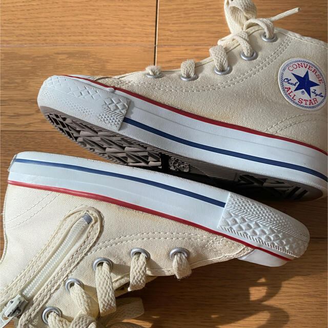 CONVERSE(コンバース)のCONVERSE CHILD ALL STAR  ホワイト（生成） キッズ/ベビー/マタニティのキッズ靴/シューズ(15cm~)(スニーカー)の商品写真