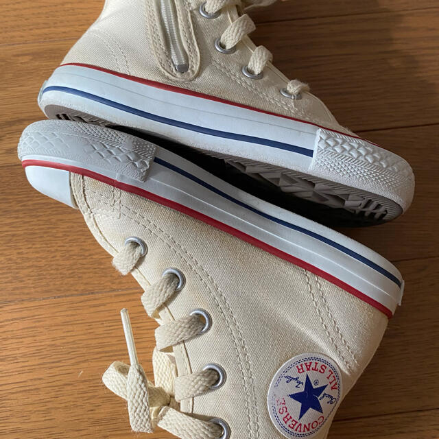 CONVERSE(コンバース)のCONVERSE CHILD ALL STAR  ホワイト（生成） キッズ/ベビー/マタニティのキッズ靴/シューズ(15cm~)(スニーカー)の商品写真