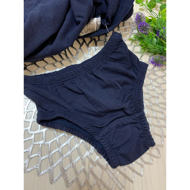 babyGAP(ベビーギャップ)のbaby  gap キャミソールワンピース　ネイビー　size90 キッズ/ベビー/マタニティのキッズ服女の子用(90cm~)(ワンピース)の商品写真