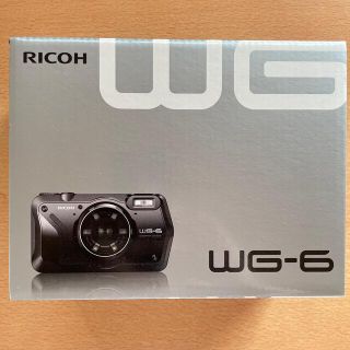 リコー(RICOH)の新品未開封 RICOH リコー WG-6 ブラック デジタルカメラ(コンパクトデジタルカメラ)