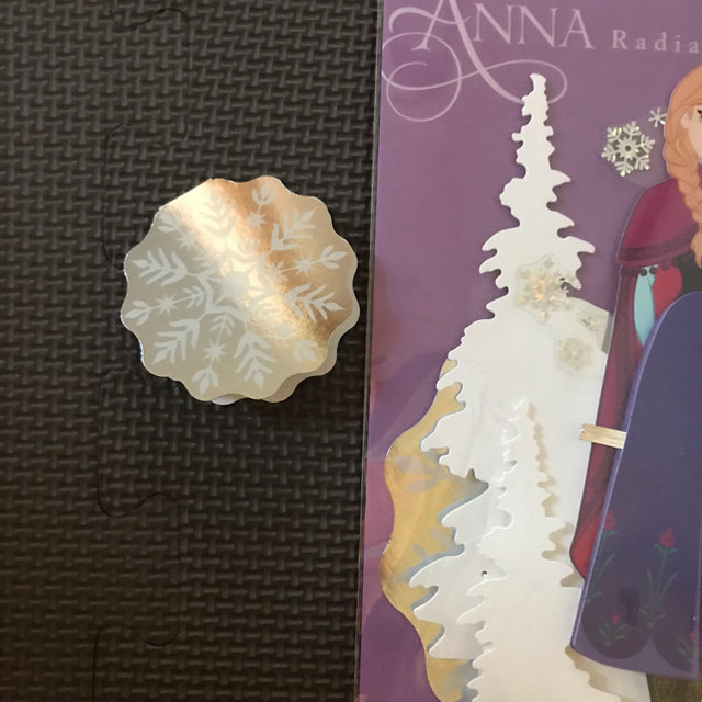アナと雪の女王(アナトユキノジョオウ)のDisney アナと雪の女王　多目的カード ハンドメイドの文具/ステーショナリー(カード/レター/ラッピング)の商品写真