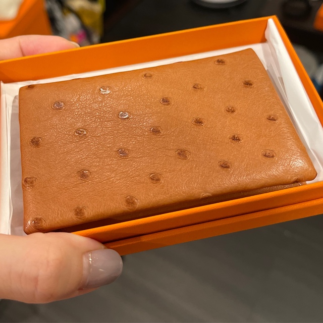エルメス カルヴィ オーストリッチ