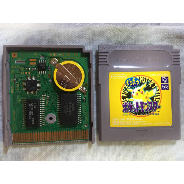 ゲームボーイ(ゲームボーイ)の【超美品】GB ポケモン各種ソフト エンタメ/ホビーのゲームソフト/ゲーム機本体(携帯用ゲームソフト)の商品写真