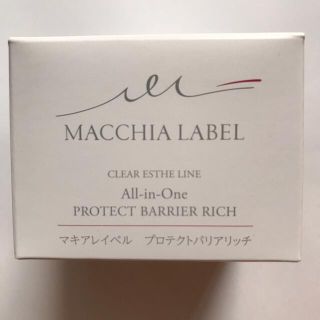 マキアレイベル(Macchia Label)のマキアレイベル　プロテクトバリアリッチC ジェルクリーム　50g オールインワン(オールインワン化粧品)