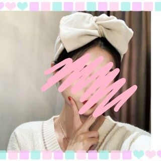 ❁︎【大人気❤】大きめリボン♪ カチューシャヘアバンド ❁︎(ヘアバンド)