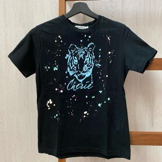 ミルクフェド(MILKFED.)の【milkfed.】コットン100%ブラックTシャツ(Tシャツ(半袖/袖なし))