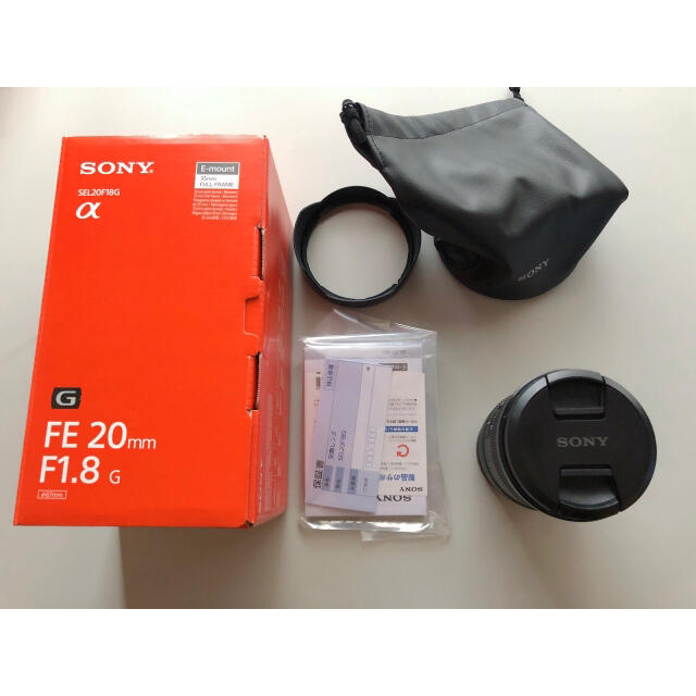 SONY(ソニー)のFE 20mm F1.8 G SEL20F18G  スマホ/家電/カメラのカメラ(レンズ(単焦点))の商品写真