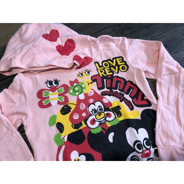 LOVE REVOLUTION(ラブレボリューション)のLOVE REVOLUTION  トレーナー キッズ/ベビー/マタニティのキッズ服女の子用(90cm~)(Tシャツ/カットソー)の商品写真