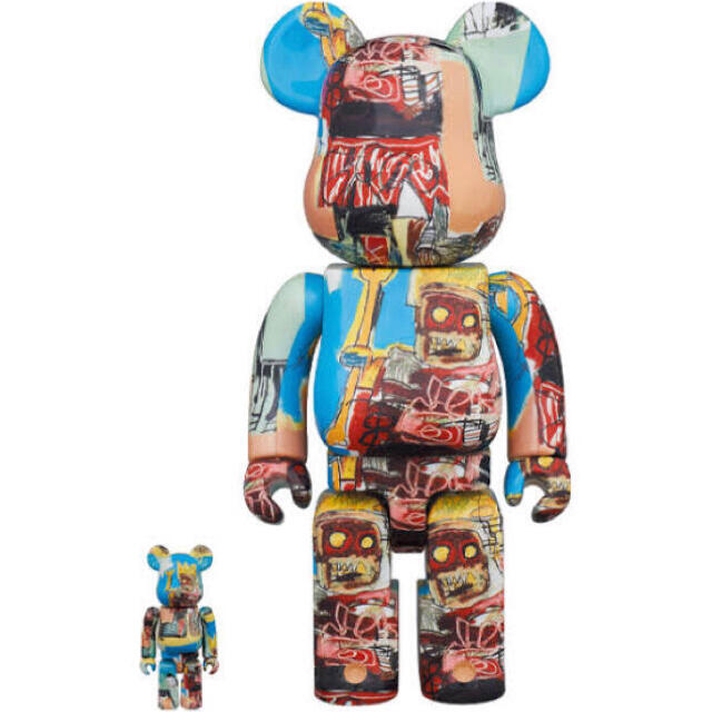 BE@RBRICK JEAN-MICHEL BASQUIAT 400％-