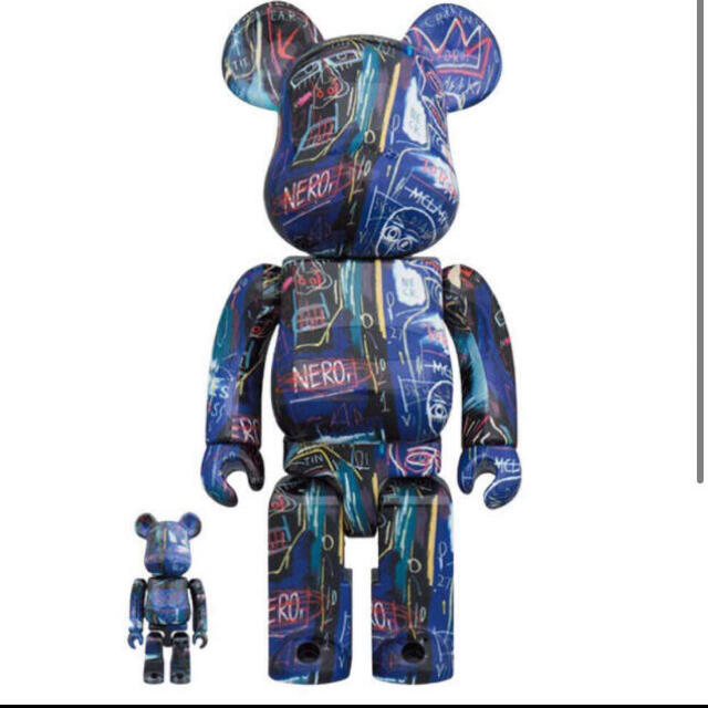 BE@RBRICK BASQUIAT #7 100％ 400％  バスキアカラー