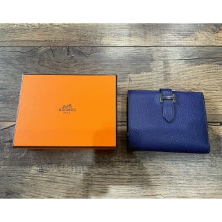 エルメス(Hermes)の『超美品！』HERMES エルメス　ベアン コンパクトウォレット (折り財布)