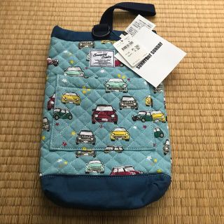 りらくまさま専用☆上履き入れ☆ 新品 車柄 男の子(シューズバッグ)