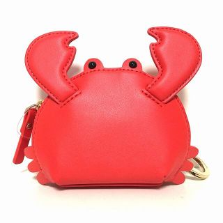 ケイトスペードニューヨーク(kate spade new york)のケイトスペード美品  - PWRU6288 レッド(コインケース)