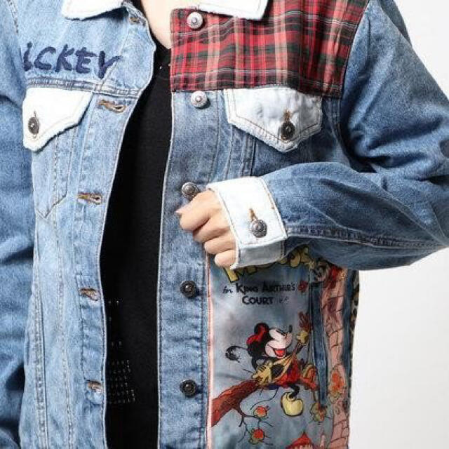 新品✨タグ付き♪ミッキーマウス コラボ デニムジャケット デシグアル