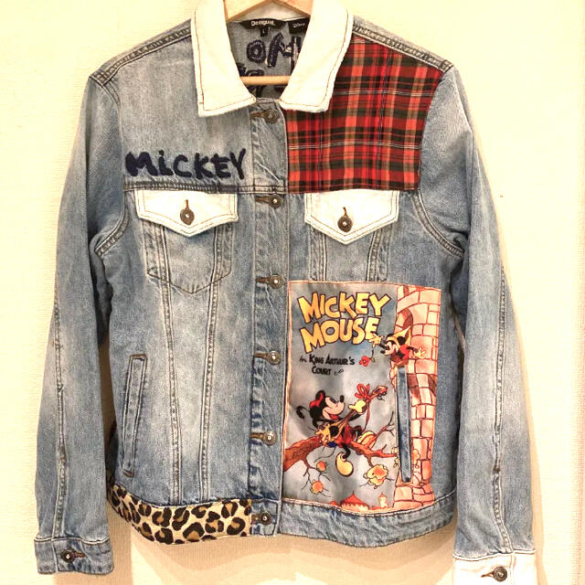新品✨タグ付き♪ミッキーマウス コラボ デニムジャケット デシグアル