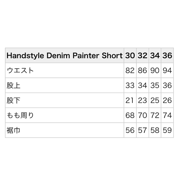 Handstyle Denim Painter Short 32