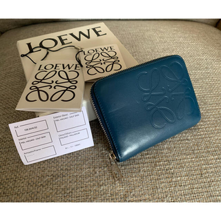 ロエベ(LOEWE)のLOEWE ブランド ジップ 6 カードホルダー ＋腰巻ブランケット(折り財布)