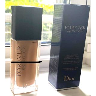 ディオール(Dior)の値下げ！ディオールスキンフォーエヴァーフルイドグロウ　1.5N(ファンデーション)