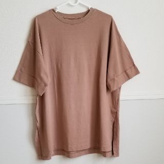 グローバルワーク(GLOBAL WORK)のうさ314様専用☆GLOBALWORK USAチュニックTシャツ(UVケア)(Tシャツ(半袖/袖なし))